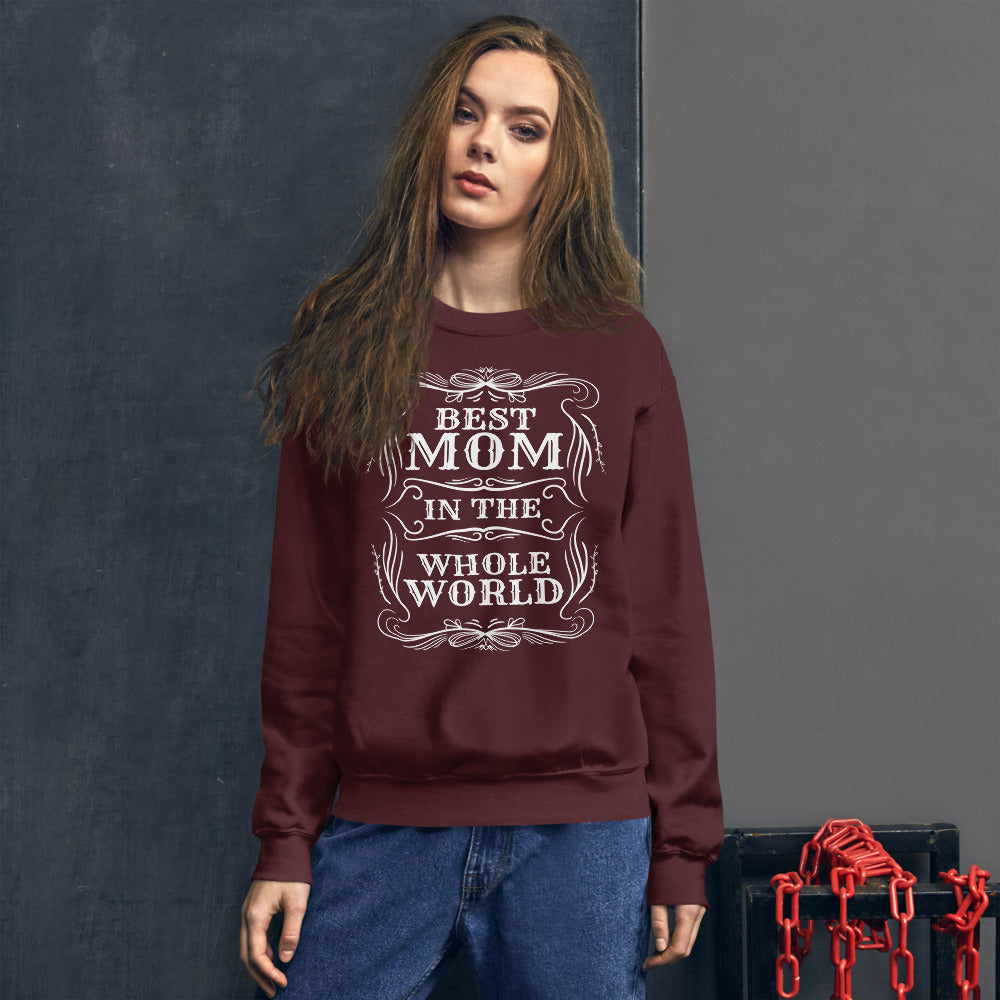 Women Best Mom Sweatshirts