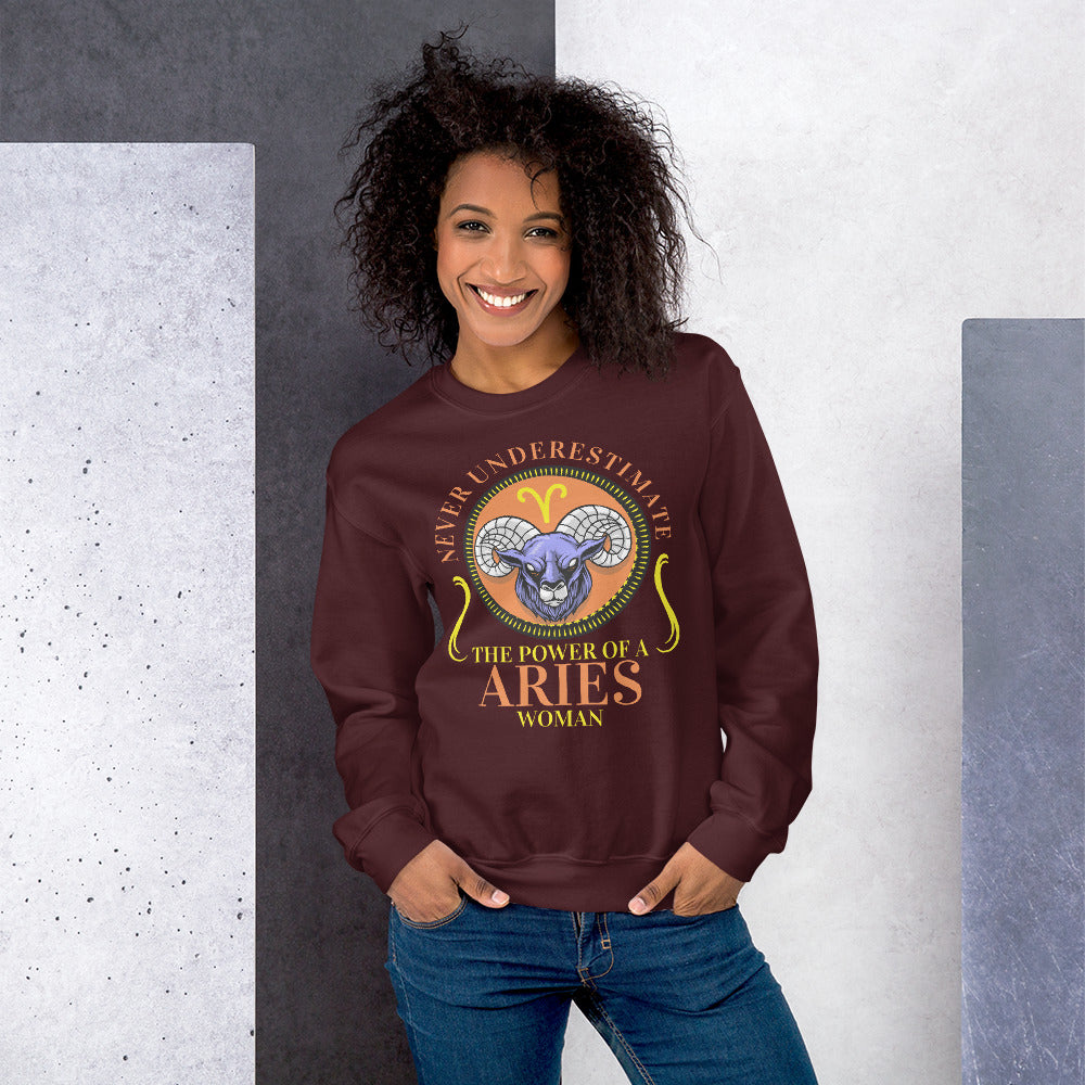 Women Aries Sweatshirts