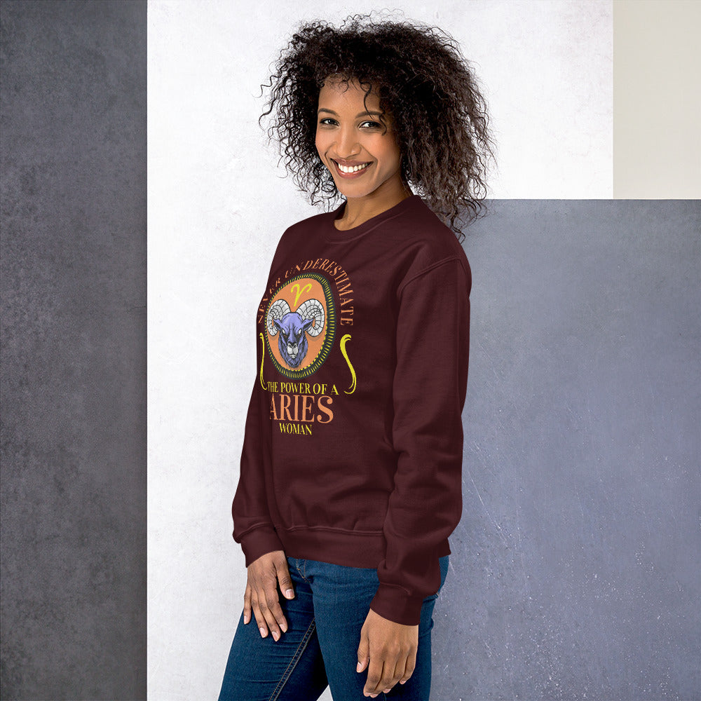 Women Aries Sweatshirts