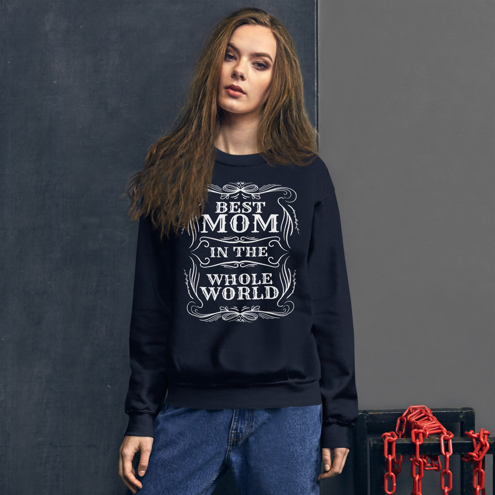 Women Best Mom Sweatshirts