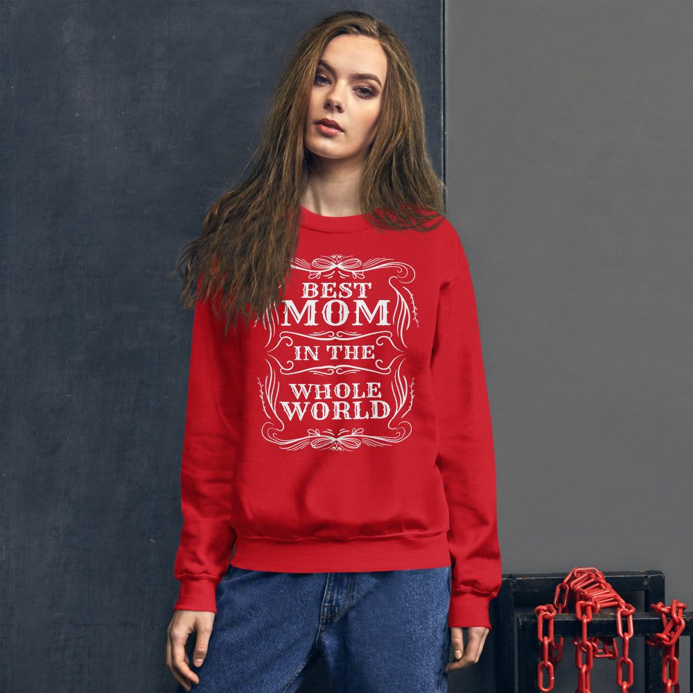 Women Best Mom Sweatshirts