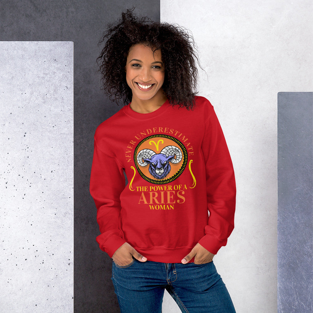 Women Aries Sweatshirts