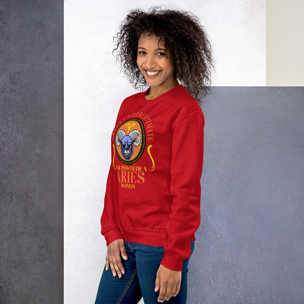 Women Aries Sweatshirts