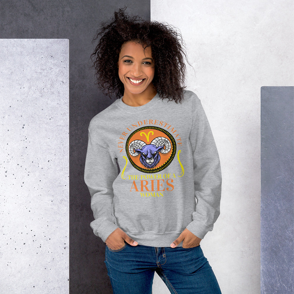 Women Aries Sweatshirts