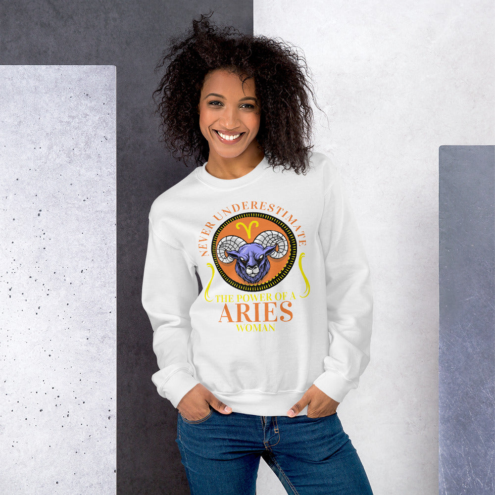 Women Aries Sweatshirts