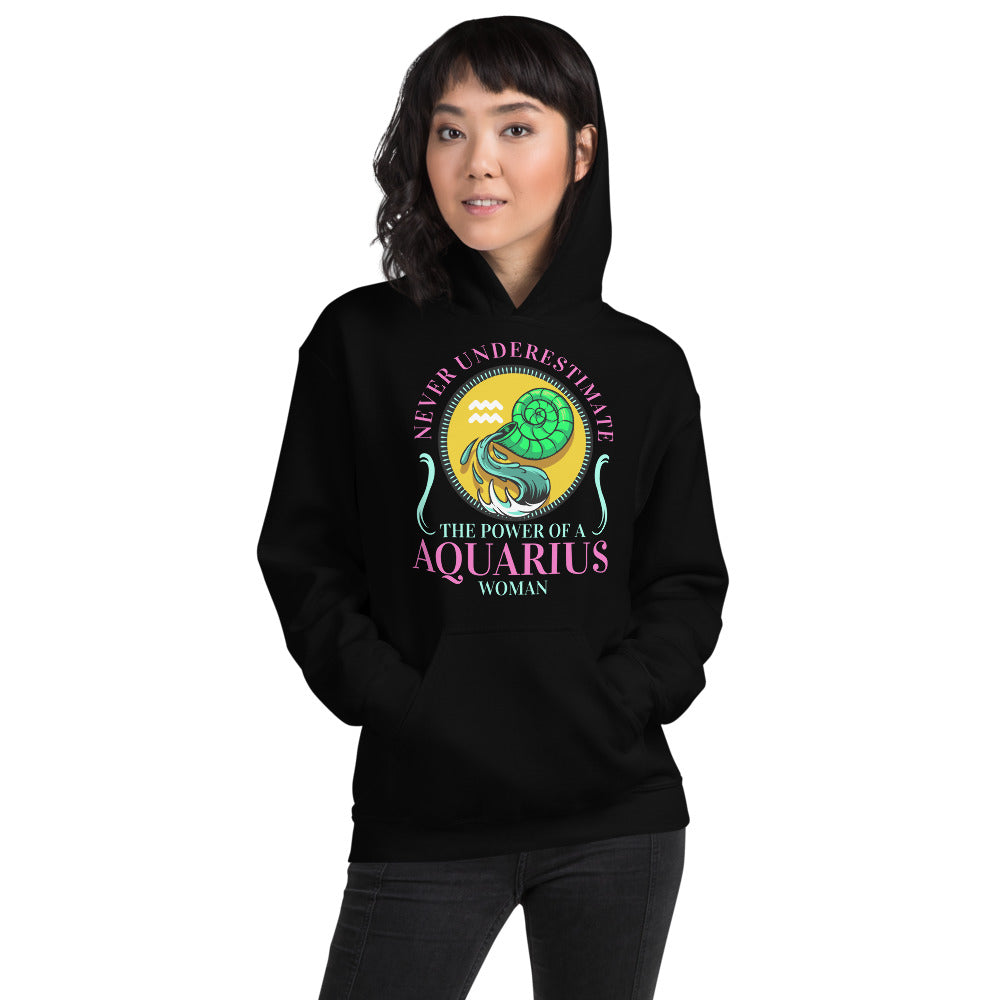 Women Aquarius Zodiac Hoodies