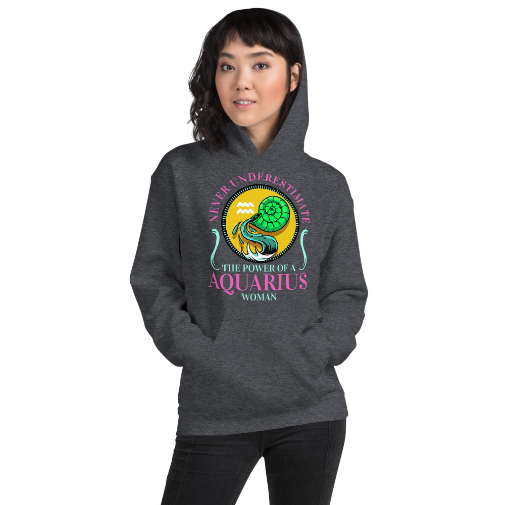 Women Aquarius Zodiac Hoodies