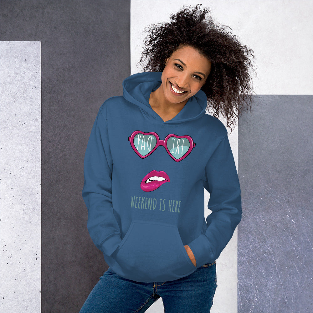 Women Weekend Is Here Hoodies