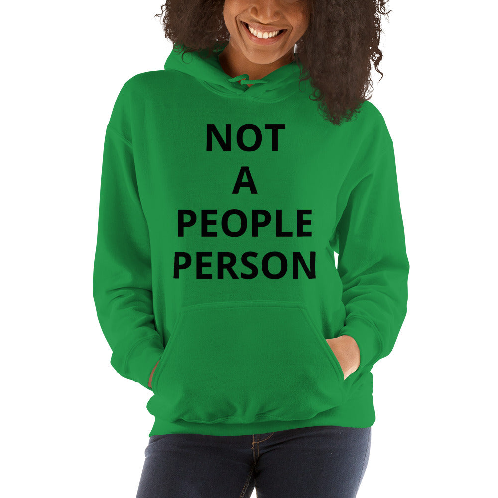 Women Not A People Person Hoodie