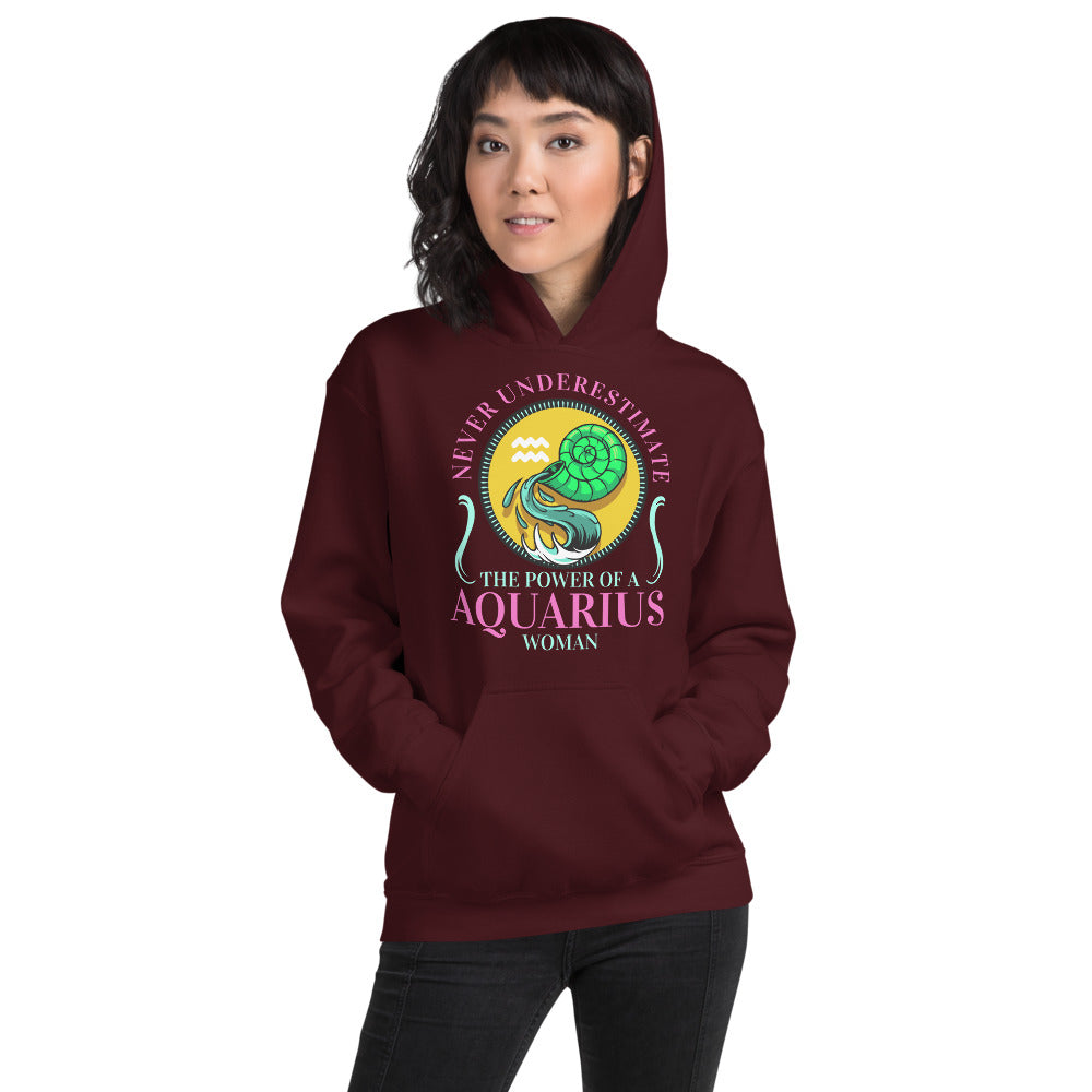 Women Aquarius Zodiac Hoodies