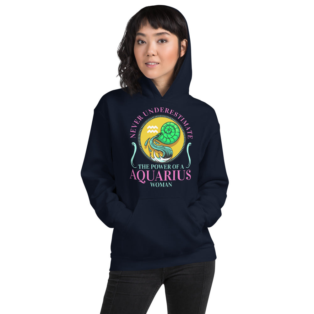 Women Aquarius Zodiac Hoodies