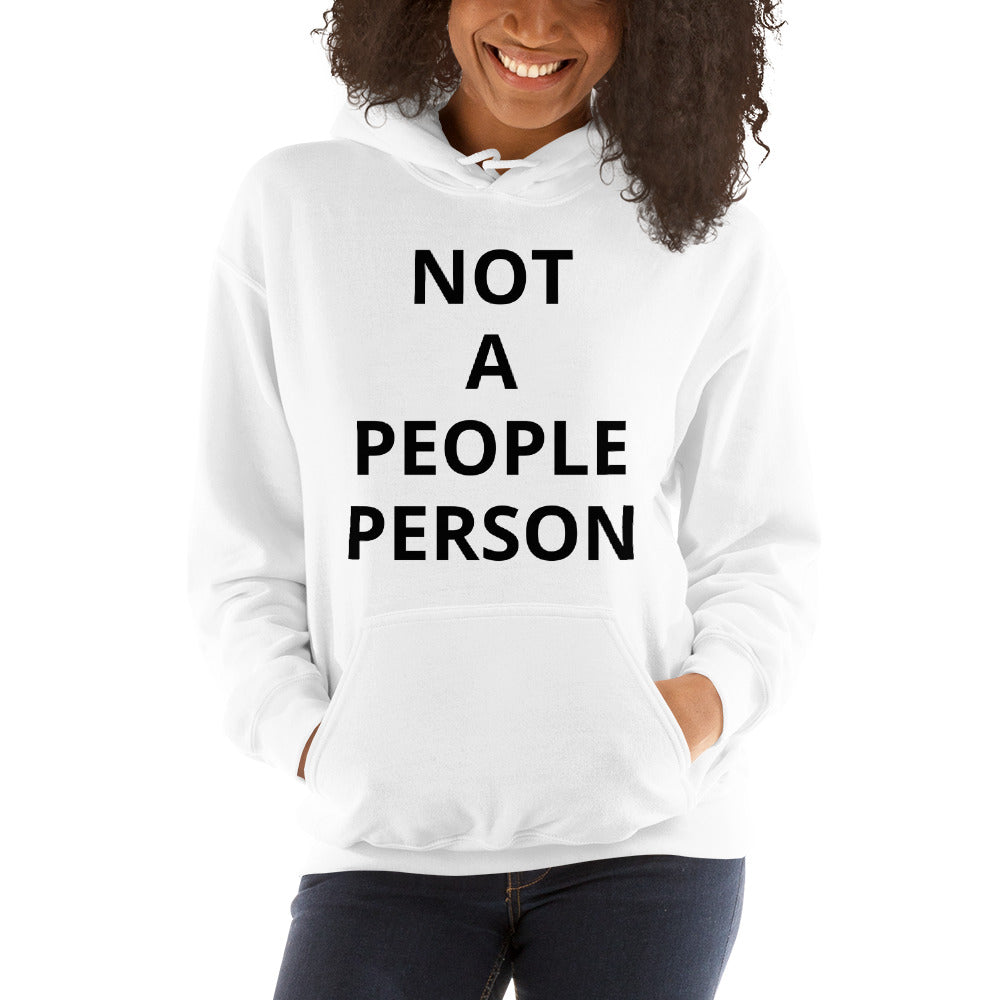 Women Not A People Person Hoodie