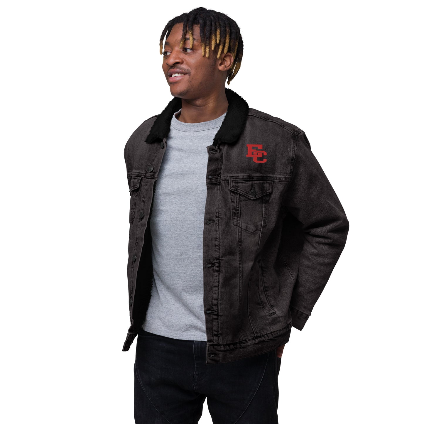 El Campo Unisex Denim Sherpa Jacket